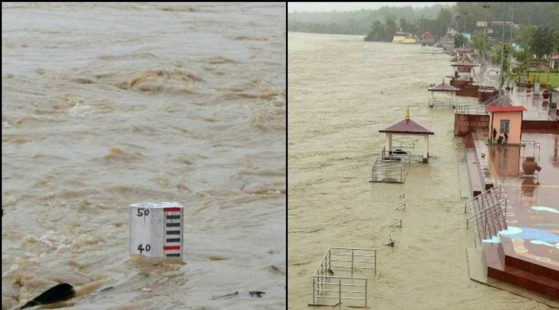 Haridwar में लगातार बढ़ रहा है बाढ़ का खतरा,जगह- जगह घरों में घुसा पानी, जानिए क्या है हाल।